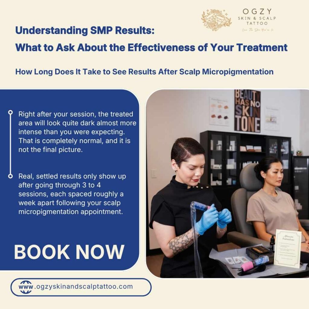 How Long Does It Take to See Results After Scalp Micropigmentation in Cedar Park, Austin & Georgetown, TX?