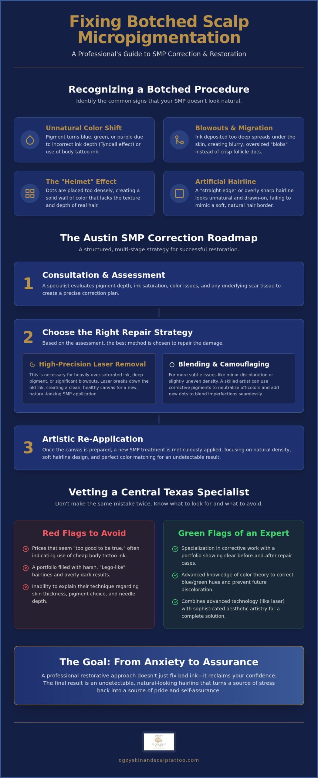 Fix Bad SMP in Austin: Your Complete Guide to Scalp Micropigmentation Repair