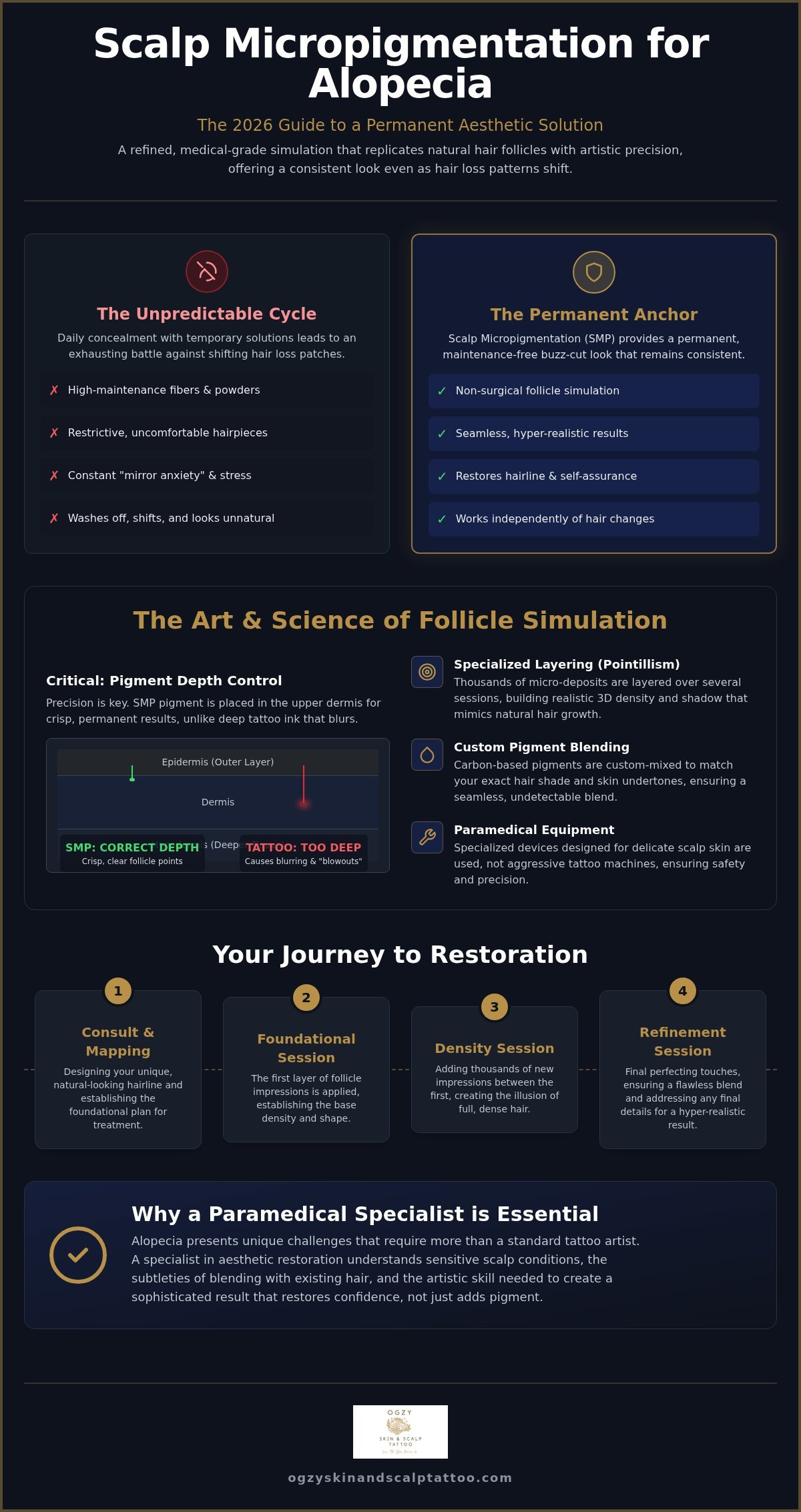 Alopecia Scalp Micropigmentation: The 2026 Guide to Restorative Hair Simulation